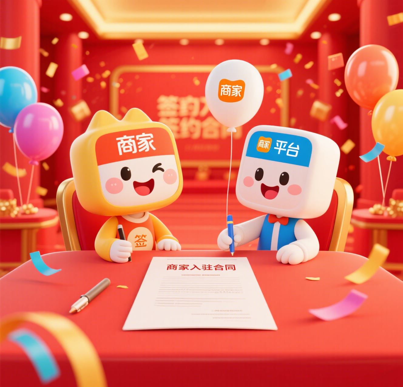 商家入驻费用收取流程